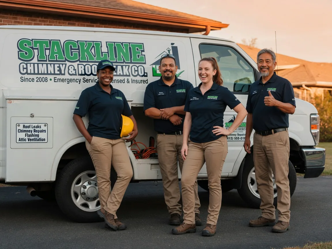 Chimney flashing repair company in Woonsocket, SD